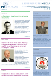 Newsletter PR Rooms N°3