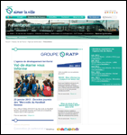 Newsletter institutionnelle RATP réalisée par PR•ROOMS