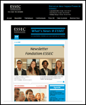 Newsletter ESSEC Business School réalisée par PR•ROOMS