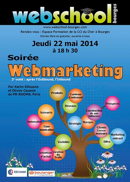 WebSchool de la CCI du Cher à Bourges avec PR•ROOMS